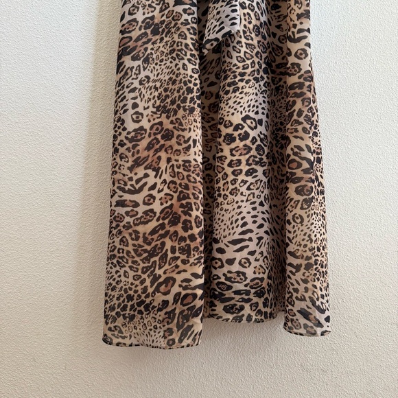 Ronny Kobo Bernadette Maxi Dress In Leopard S - Picture 9 of 10